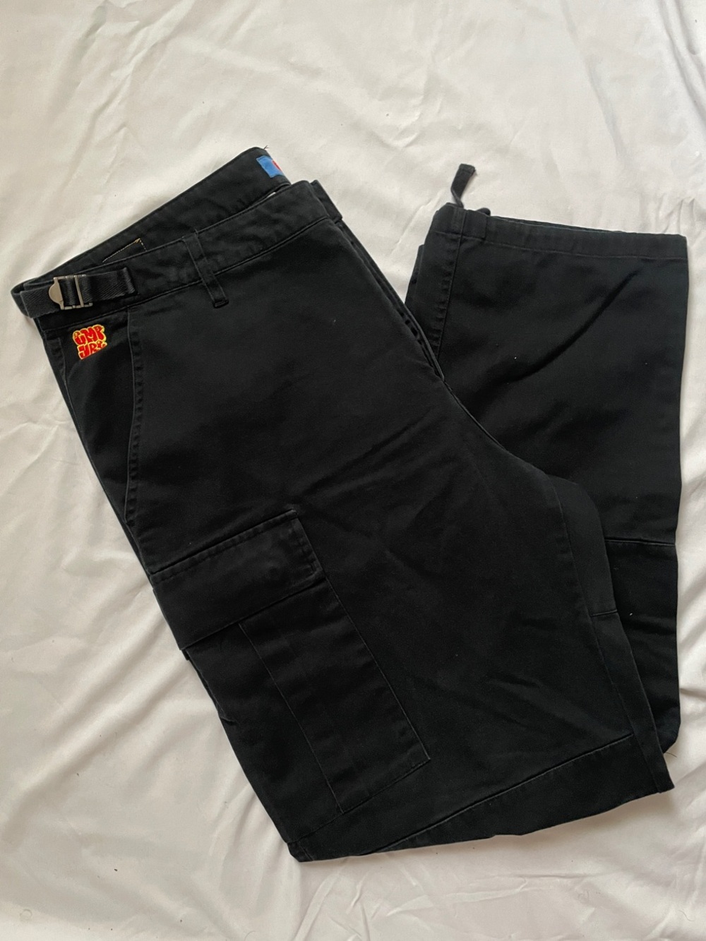 🛹 Empyre Loose Fit Skateboard Black Cargo Pants 🚲